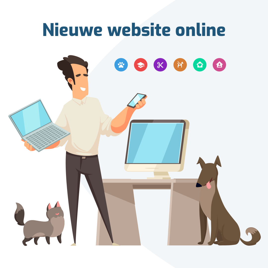 Onze website is vernieuwd! Zo vind jij als dierprofessional alles nog sneller