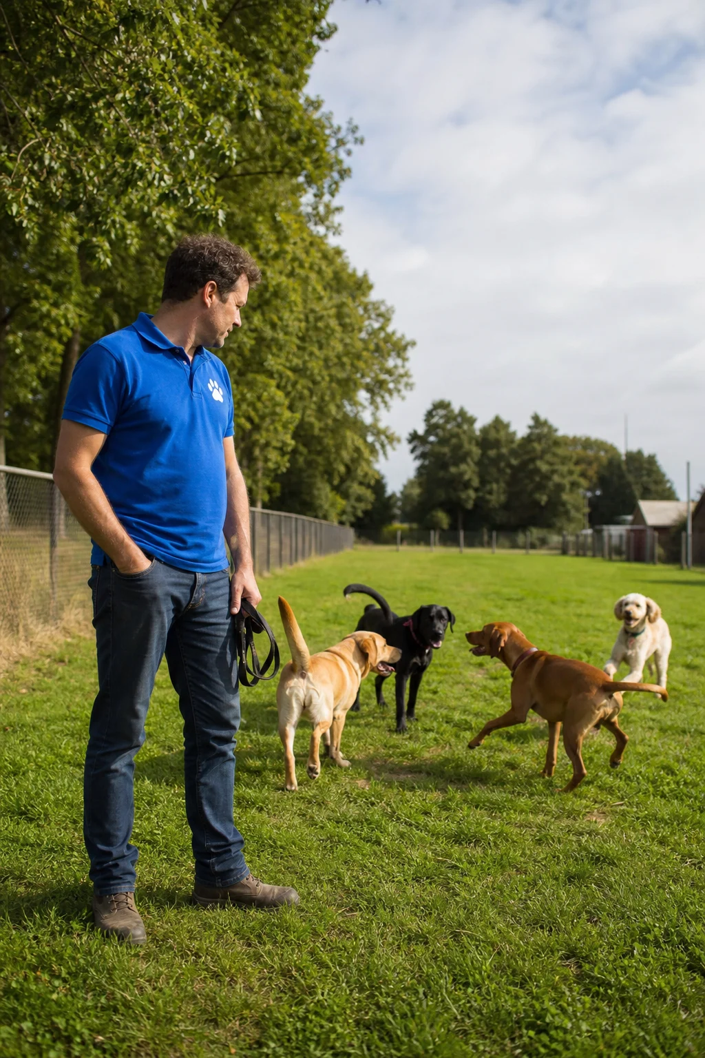 For dog daycare