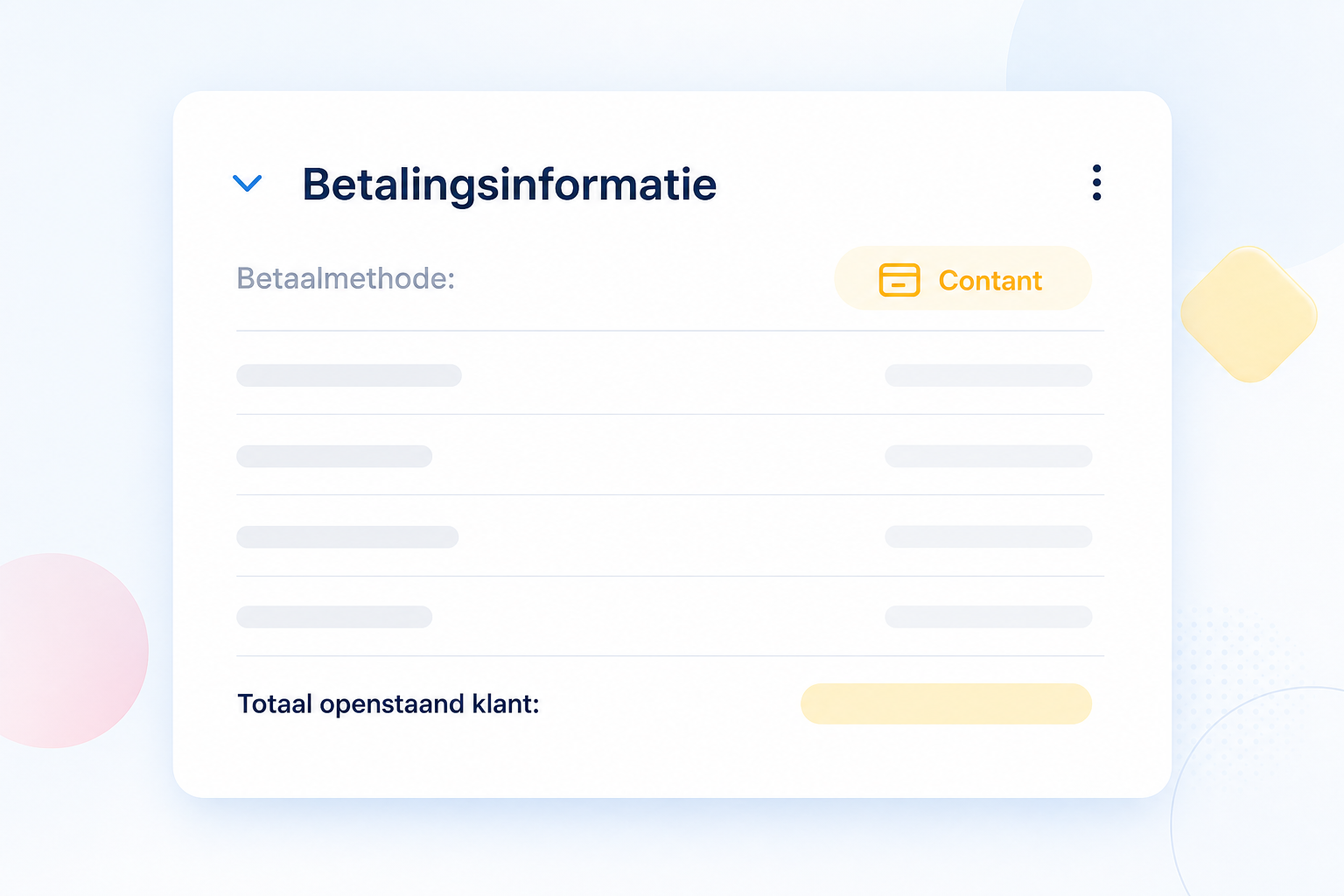 Betaalmethode nu zichtbaar op de factuurpagina